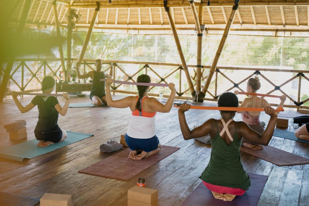 Flowers & Fire Yoga Garden Gili Air Ngoại thất bức ảnh
